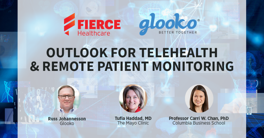 Glooko Webinar with Fierce Healthcare Covers Promising Outlook for Telehealth and Remote Patient Monitoring