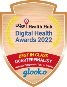 UCSF Digital Health Awards 2022 Logo with Glooko