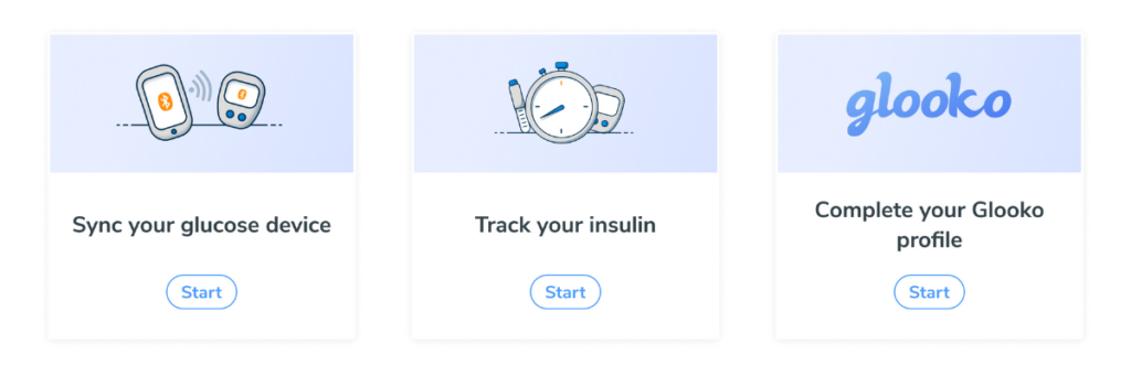 Glooko Onboarding Process for People with Diabetes