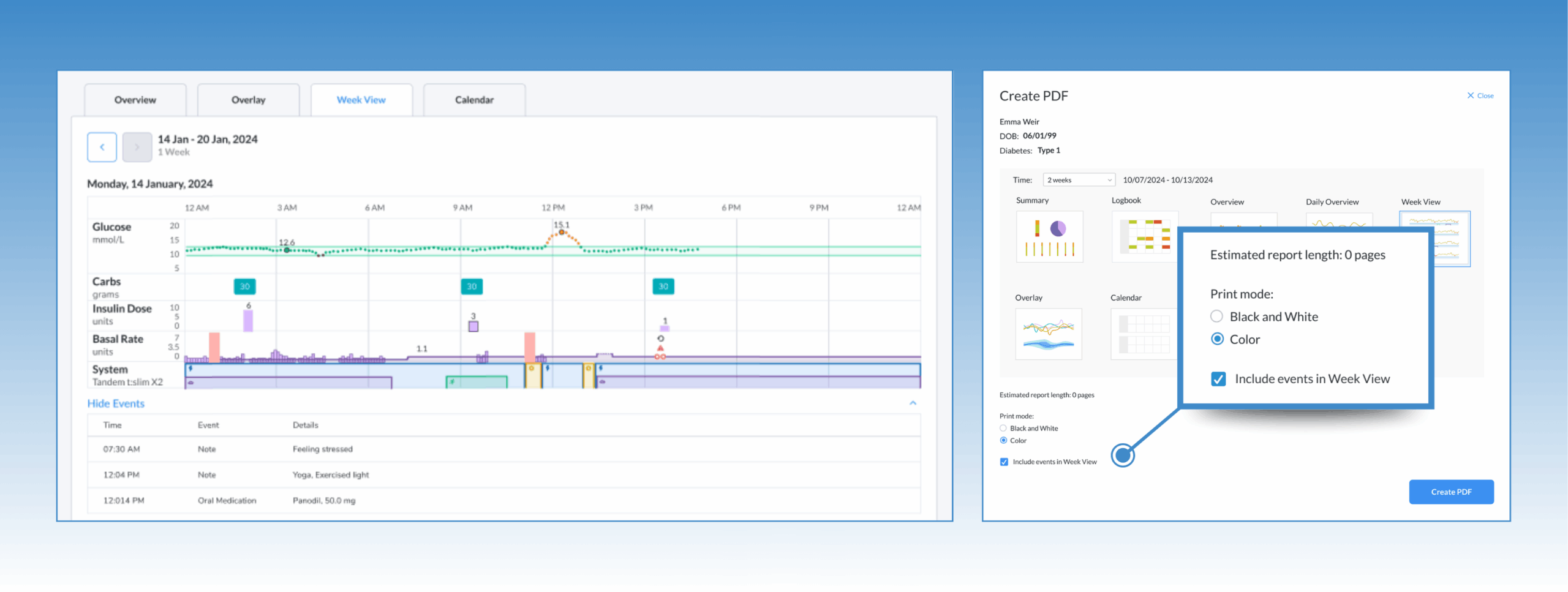 Glooko Web 25.1 and Mobile 6.11