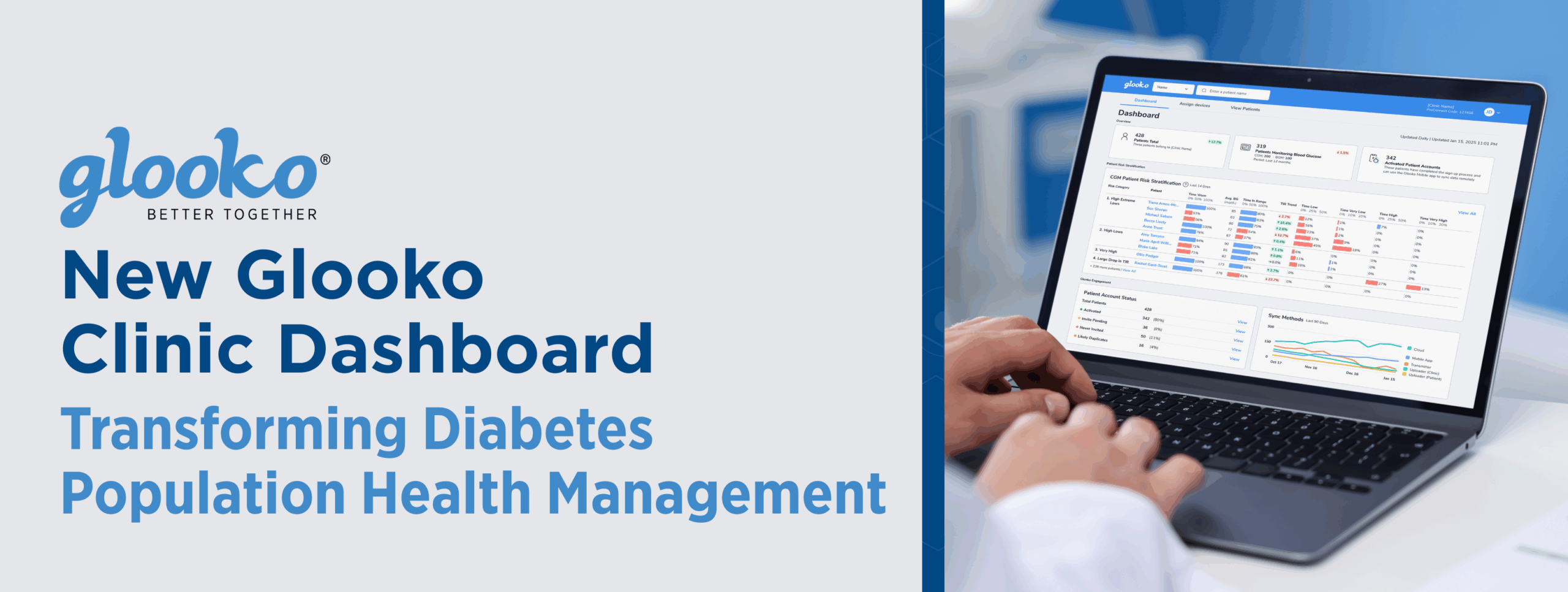 New Glooko Clinic Dashboard for Healthcare Providers