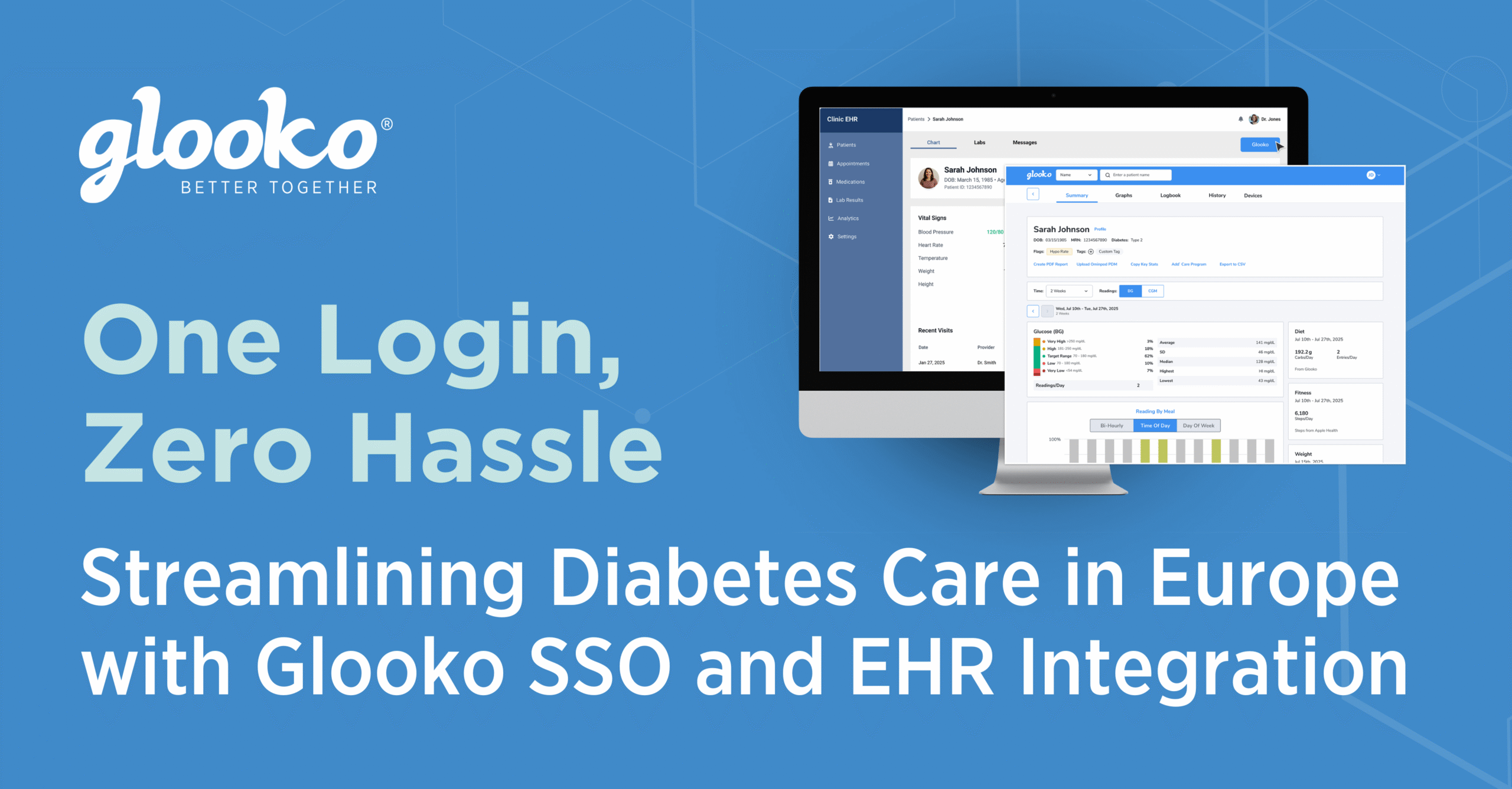 One Login, Zero Hassle: Streamlining Diabetes Care in Europe with Glooko SSO and EHR Integration